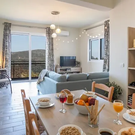 公寓 O Palaios Fournos Tou Andrea 阿尔戈斯托利翁